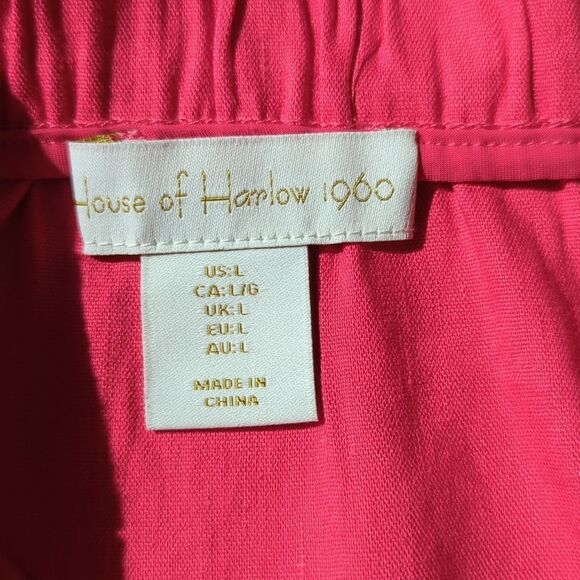 ✔️⚓️House of Harlow Linen Blend Mini Skirt - Picture 2 of 3